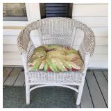Vintage wicker chair