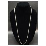 Long 14k gold necklace 30"
