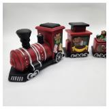 Handmade ceramics Christmas train