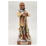 Hoffman The Buffalo Hunter porcelain decanter
