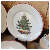 63 pcs Cuthbertson Christmas china