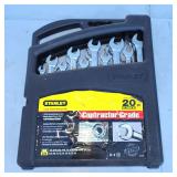Stanley 20pc wrench set like new
