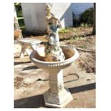 Resin water fountain