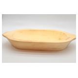 Wooden dough tray