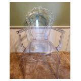 Baci Italy acrylic princess chair