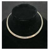 Sterling silver choker
