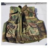 Military body armor fragment vest Large