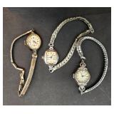 Gold filled ladies watches