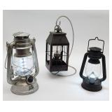 Lantern lot battery & oil