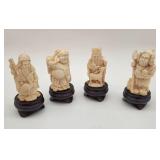 Resin Asian figurines
