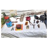 Trailering items,bungee cords,spotlight etc
