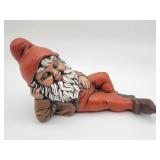Handmade ceramic gnome