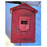 Antique Gamewell fire alarm box