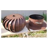 Roof vent unused