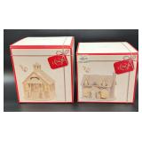 Lenox Christmas Village Toy Shoppe & School House