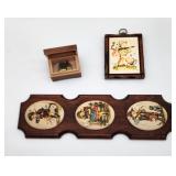 Wooden Hummel lot