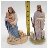 Porcelain Jesus statues Home Interiors etc