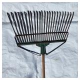 Vintage metal rake