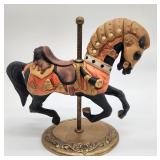 Carousel horse on stand