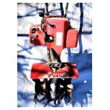 Mantis garden tiller clean
