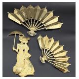 Vintage Home Interiors metal wall decor