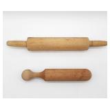 Vintage woodenware w rollimg pin