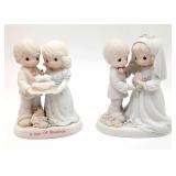 Precious Moments loving couple figurines