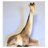 Large Esco chalkware giraffe