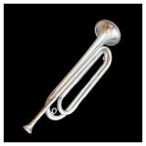 Silver Rexcraft Official Boy Scout bugle