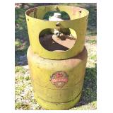 Vintage gas buddy 20lb lp tank