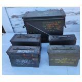 Lot ammo boxes
