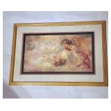 Home Interiors angel pribt w scripture