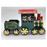 Metal Christmas train