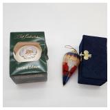 Bob Timberlake & nutcracker Christmas ornaments