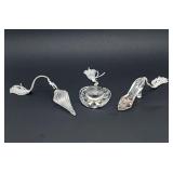 Lenox mini crystal shoe hat umbrella