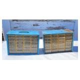Metal body hardware bins