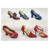 Just the right shoe mini resin shoes