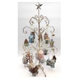 Bradfod Exchange Christmas tree w bird ornaments