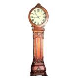 Unique quartz tall case clock