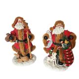 Resin Santas 12"