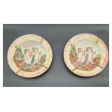 Two R Capodimante ashtrays