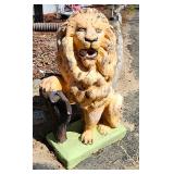Concrete lion