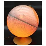 Vintage lighted Repogle globe