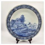 Large deft blue charger 16 in