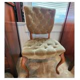 Tufted French Provencual side chair
