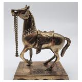 Small vintage Brass Horse