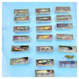 Vintage fishing lures