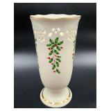 Lenox Holiday pierced vase
