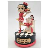 Betty Boop diner music box works