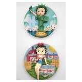 3d Betty Boop collector plates